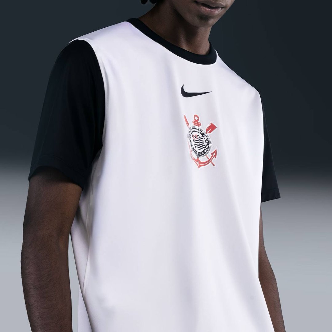 Camisa Nike Corinthians I 2025/26 Fã Masculina