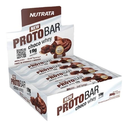 Protobar, 8un., 70g/cada
(19g de proteína)