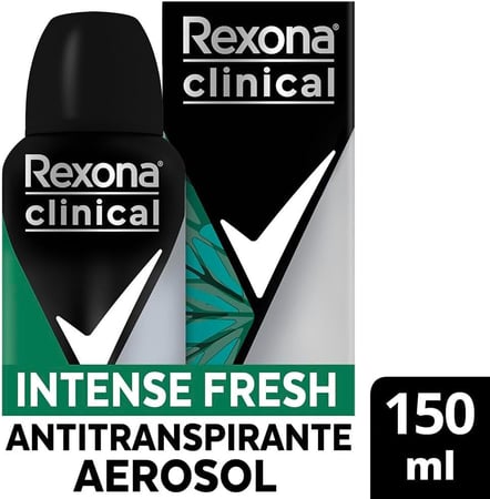 Rexona Clinical Aerossol Intense Fresh 96H 150Ml