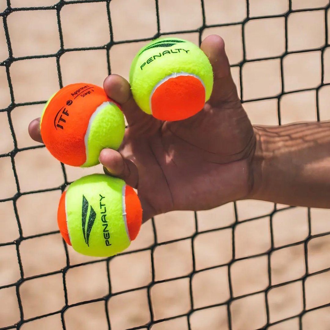 Bola De Beach Tennis Penalty Pack 3 Unidades
