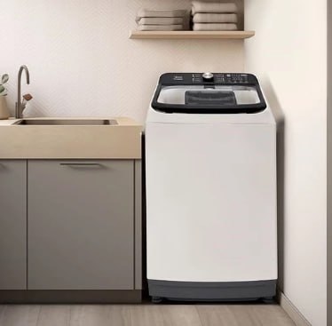 Máquina de Lavar Roupas 15kg Midea Wave Agitator - Branca