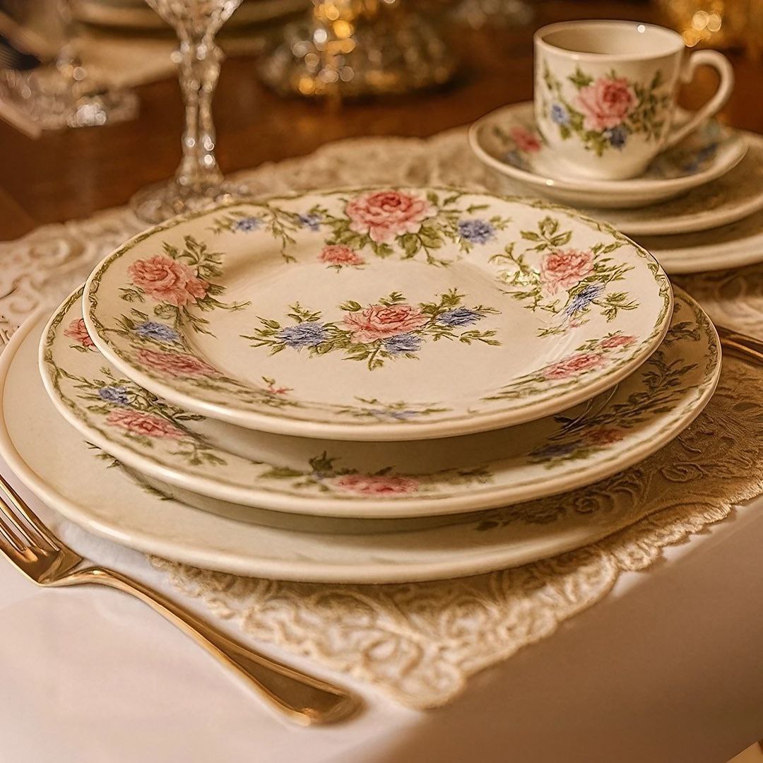 Aparelho de Jantar 12 pçs Romântica 2 Alleanza