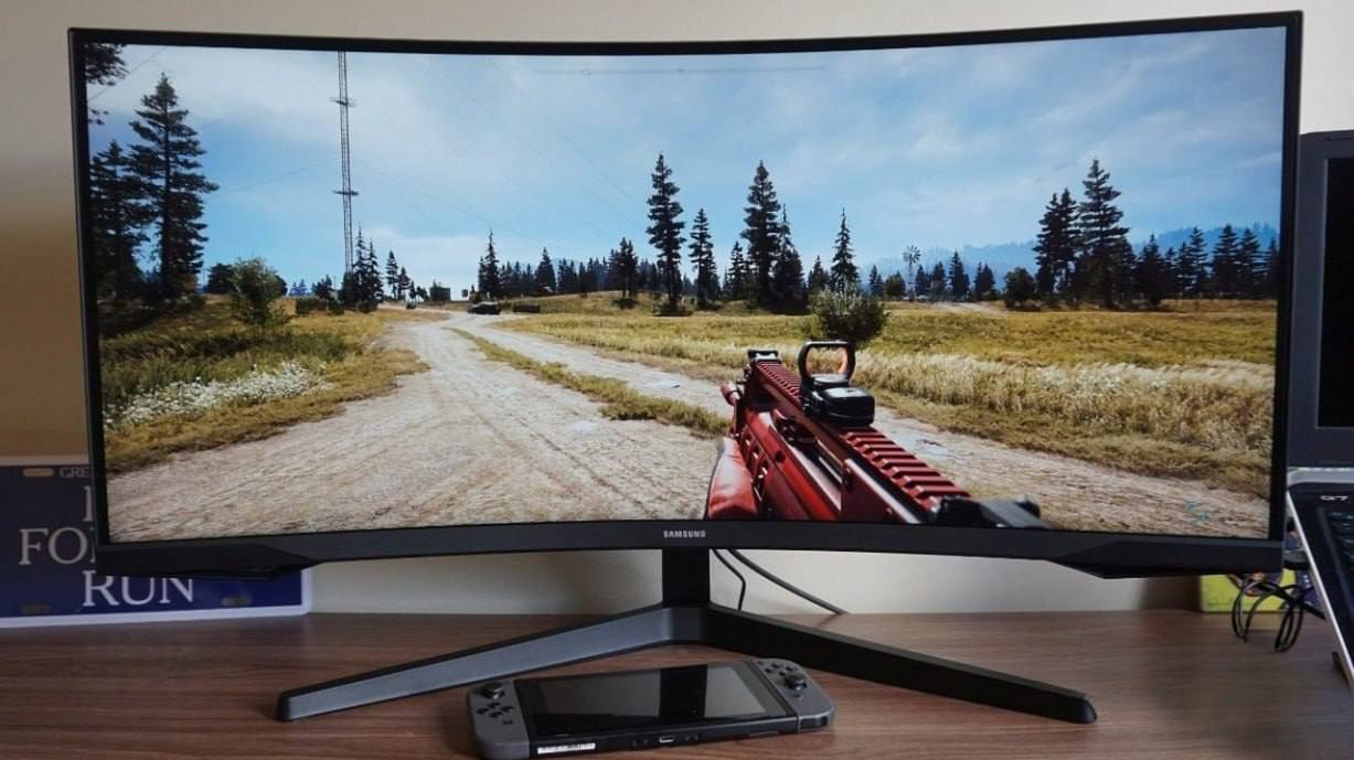 Monitor Gamer Curvo Samsung Odyssey 34’’, Ultra WQHD, 165Hz, 1ms, tela ultrawide, HDMI, Di...