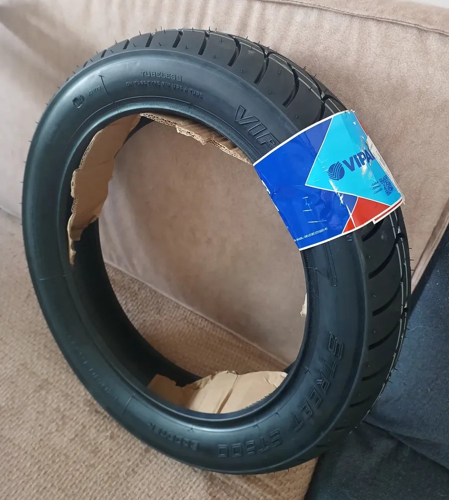 Pneu Moto Vipal Aro 16 St500 Scooter 120/80-16 60p Tl (t)