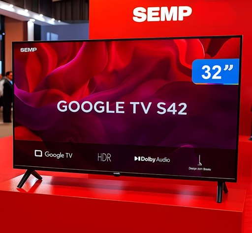 🤓SEMP SMART TV 32” 32S42 HD GOOGLE TV