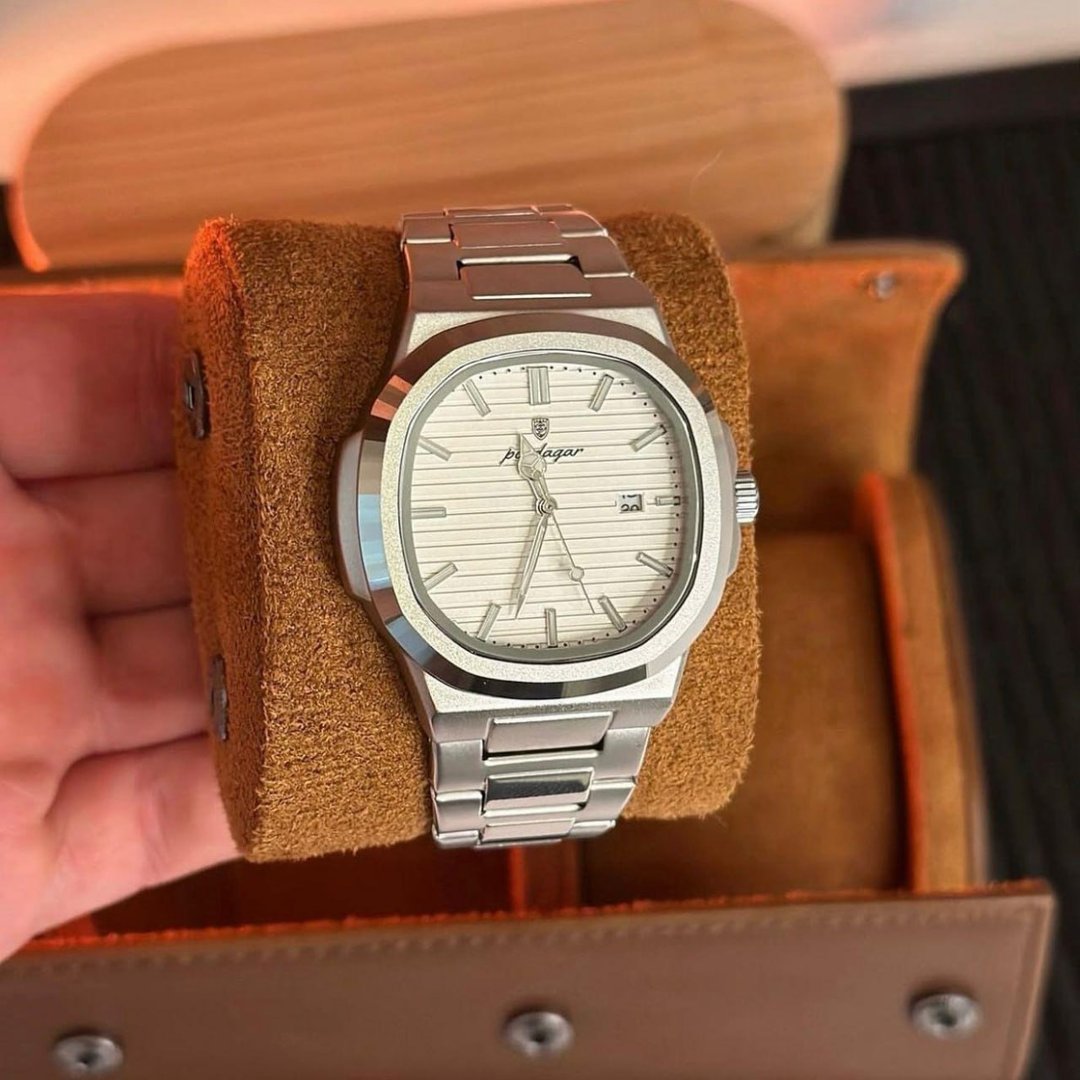 Relógio Poedagar De Luxo Com Caixa