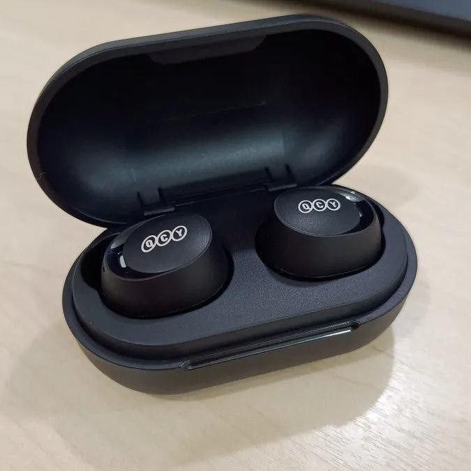 Fone Qcy T27 Arcbuds Lite Bluetooth 5.3 Cor Preto