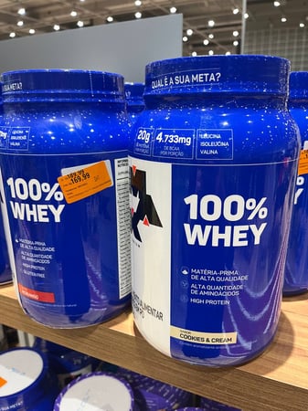 100% Whey 900g Pote Max Titanium