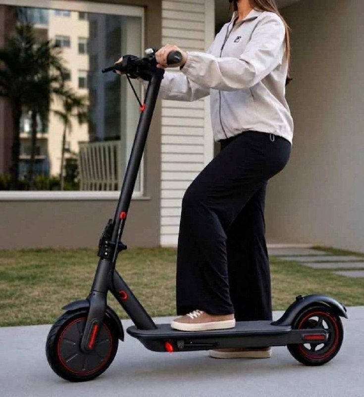 Amyet F7 Patinete Elétrico Premium 500w Pneu Aderente Motorizado Até 30km De Autonomia