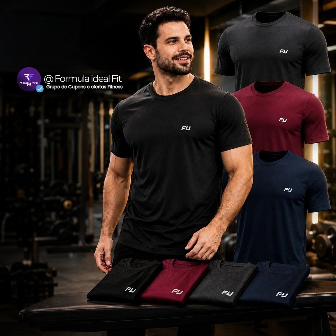 Kit Com 4 Camisas de Treino