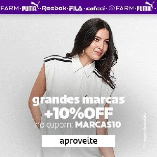 Grandes marcas com 10%OFF no cupom na Netshoes