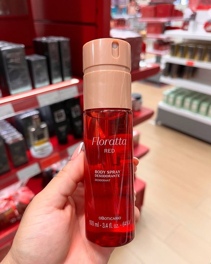 Combo Body Spray Desodorante Floratta Red 100ml (2 Itens)