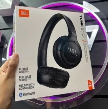 JBL Fone de Ouvido Bluetooth Over-Ear Tune 530BT Sem Fio Até 76 Horas de Bateria - Preto