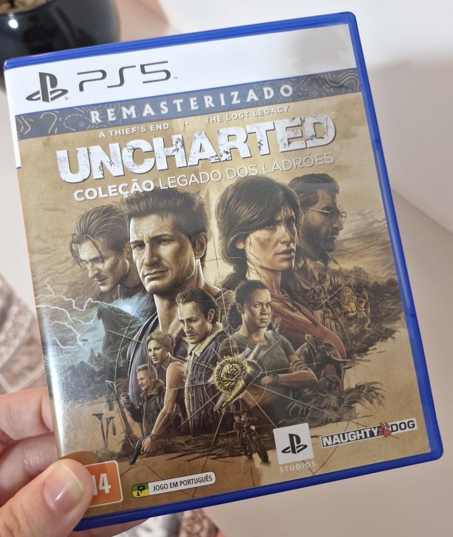 Jogo Uncharted: Coleção Legado Dos Ladrões - PlayStation 5