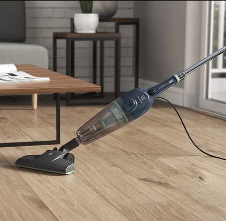 Aspirador De Pó Vertical Com Fio Portátil De Mão 2 Em 1 Potente 1450w Cabo 5m Capacidade 1...