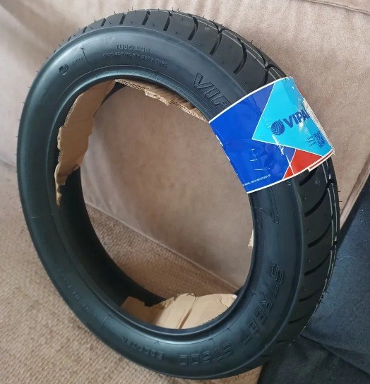 Pneu Moto Vipal Aro 16 St500 Scooter 120/80-16 60p Tl (t)