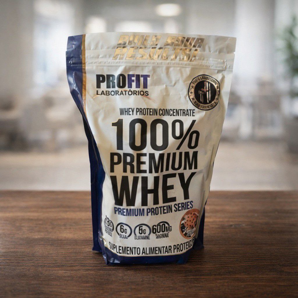 Whey Protein 100% Concentrado Premium 840g Profit Sabor Cookies Cookies And Cream