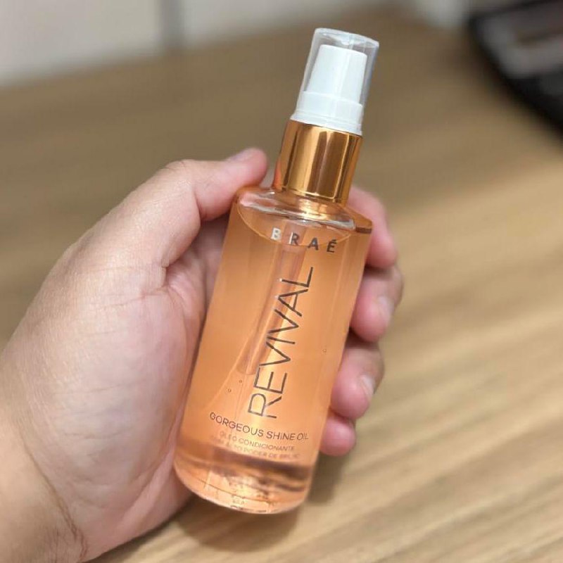 Braé Revival Shine Gorgeou Shine Oil 60ml Óleo De Tratamento 60ml