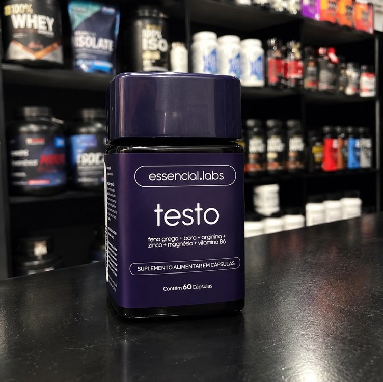 TESTO ESSENCIAL - Fórmula Exclusiva com Feno Grego + Boro + Arginina + ZMA - Precursor da ...