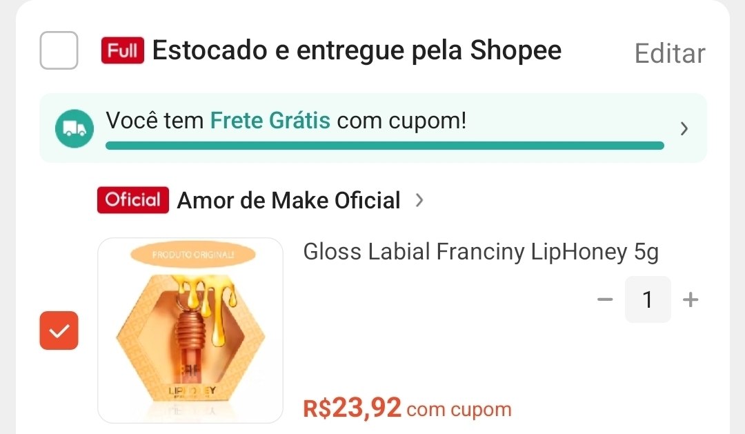 Gloss Labial Franciny LipHoney 5g