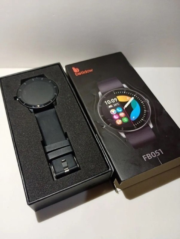 Bettdow Smartwatch Relógio inteligente com Al integrada, atende/faz chamadas, relógio esportivo feminino e masculino de 1,28" à prova d'água IP67, para celulares Android e iOS FB051 (Prata)