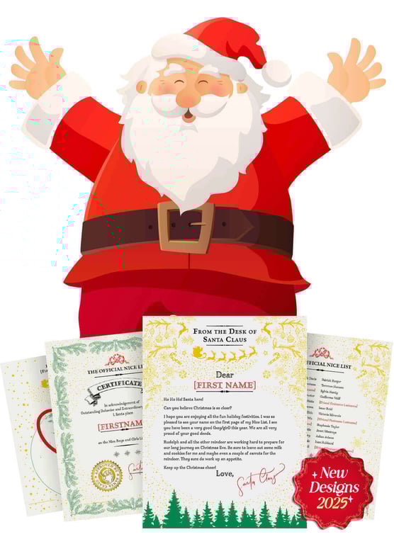 Carta do Papai Noel Personalizada