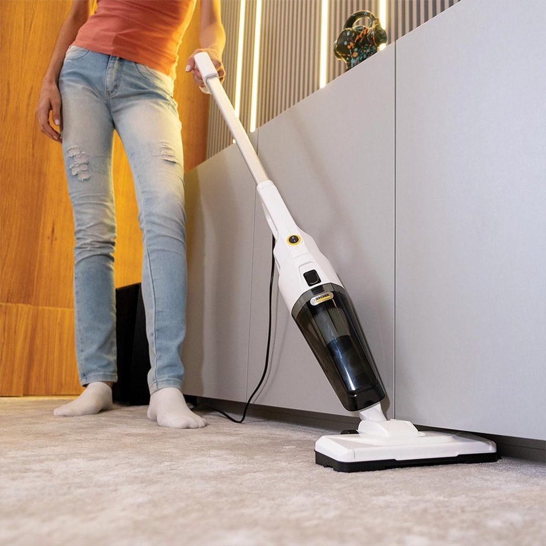 Kärcher Aspirador de Pó Vertical 2 Em 1 VCL Stick Com Filtro HEPA 1000w 127v