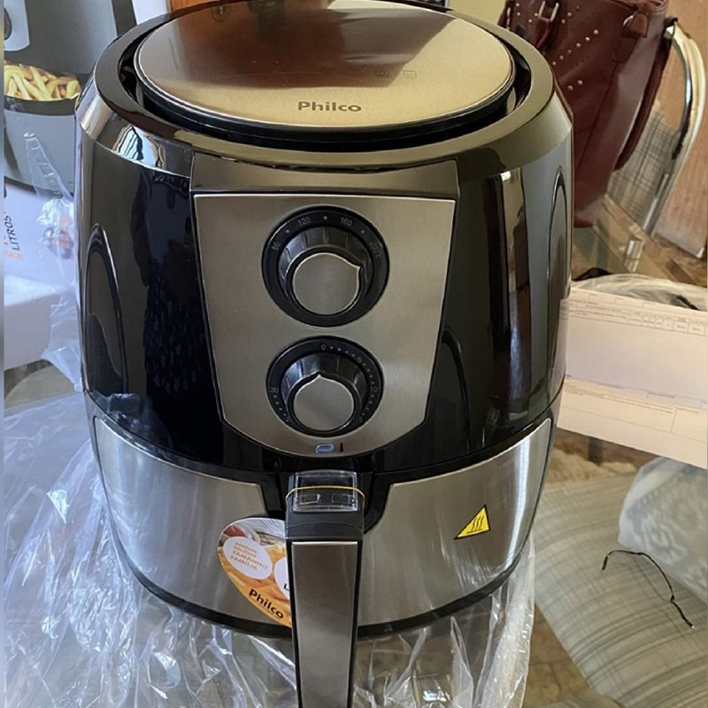 Fritadeira Air Fryer Philco Inox 7,2l Pfr06pl 1800w