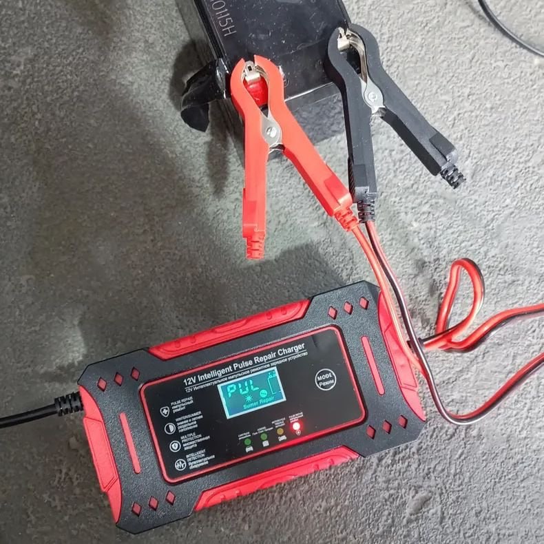 Carregador Inteligente De Bateria Automotiva 12v 6a Bivolt Recupera Baterias 4ah A 100ah T...