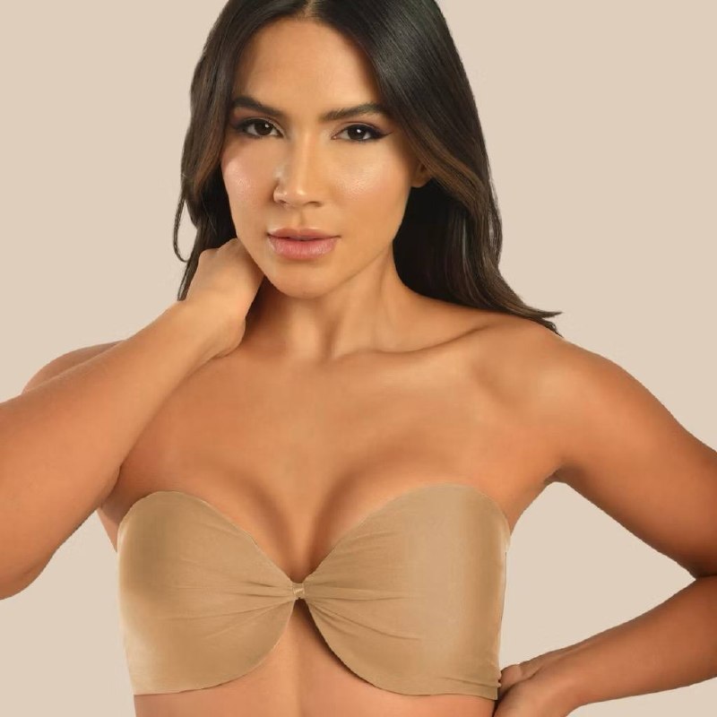 Sutia Nayane Rodrigues Tomara que Caia com Bojo e Aro Liso de Alta Sustentacao Push Up Confortavel