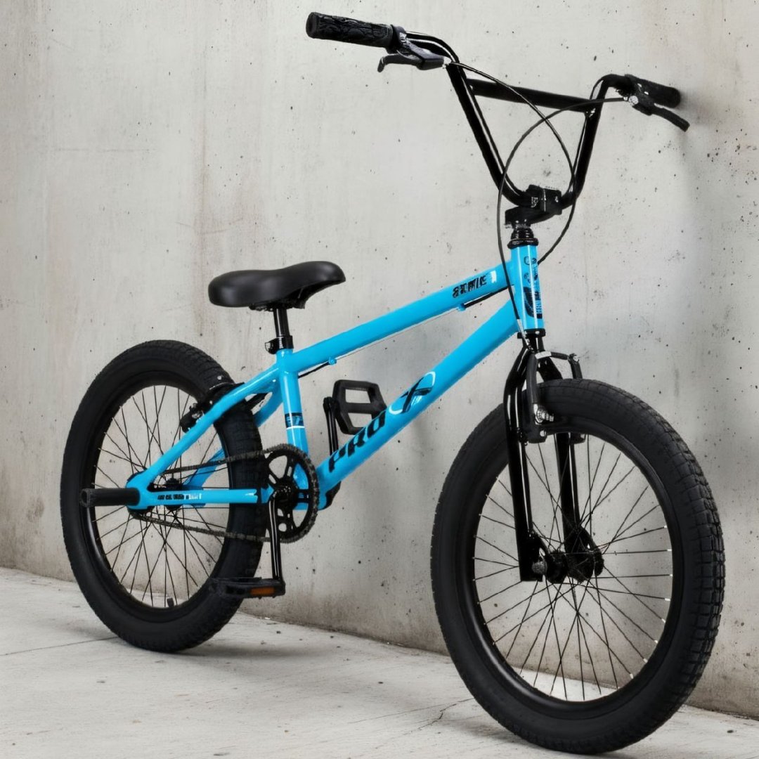 Bicicleta Bmx Pro-x Série 1 Aro 20 Aero Freio V-brake Cor Azul/preto