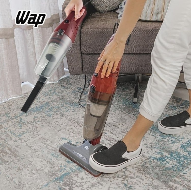 Aspirador De Pó Vertical E Portátil Wap High Speed Plus 1350w 1,2 Litros Filtro Hepa Tecnologia Cyclone 3 Em 1