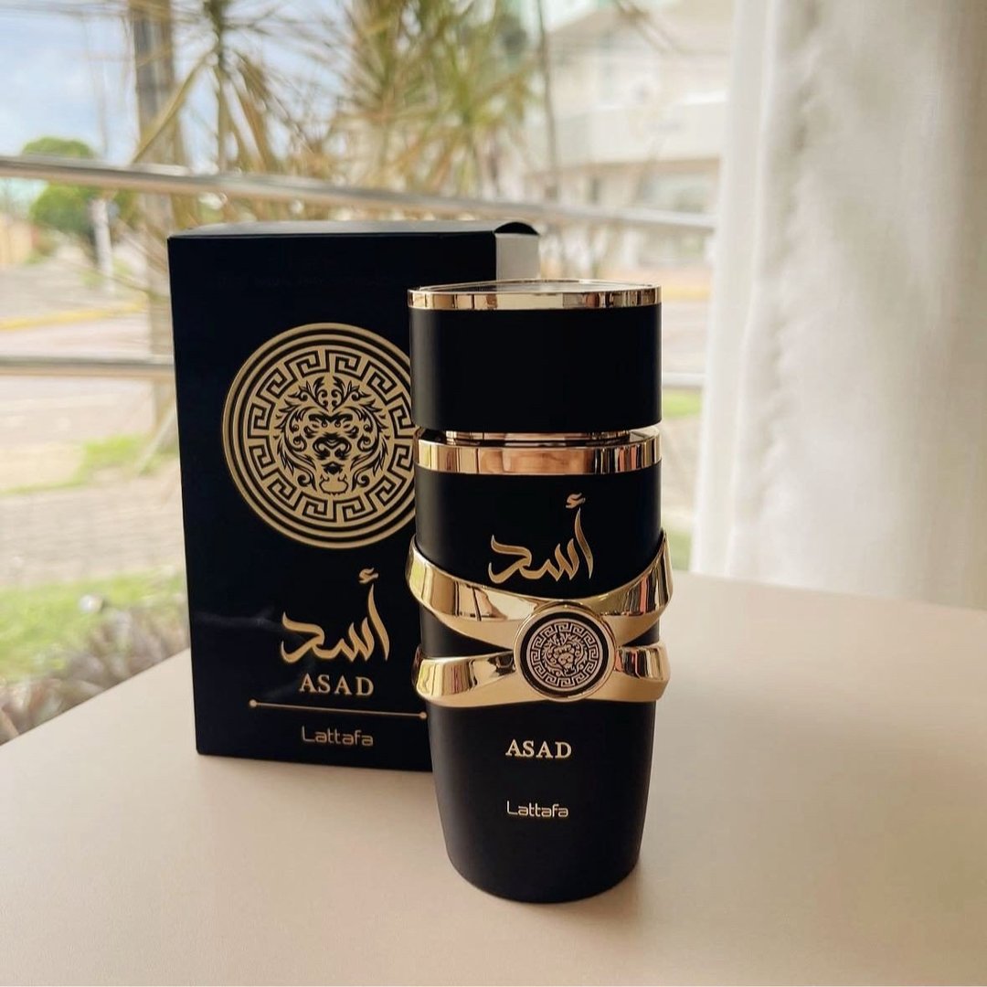 Perfume Lattafa Asad 100ml Eau De Parfum Original Árabe Original Com Nota Fiscal E Selo Or...