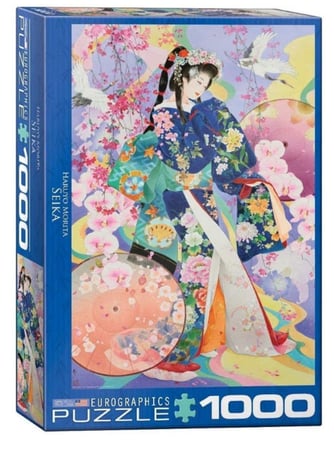 Eurographics -  Seika by Haruyo Morita Quebra-cabeça de 1000 peças, Multicolorido, 48 x 68...