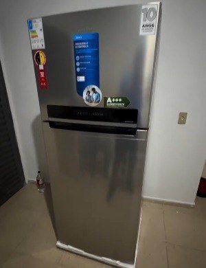 🤓Geladeira/Refrigerador Midea Frost Free Duplex Inox 473L MD-RT611EVK463 Inverter