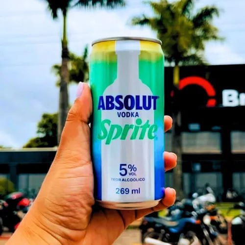 Pack Bebida Mista Alcoólica Absolut Vodka Sprite - 6 unidades de lata 269ml