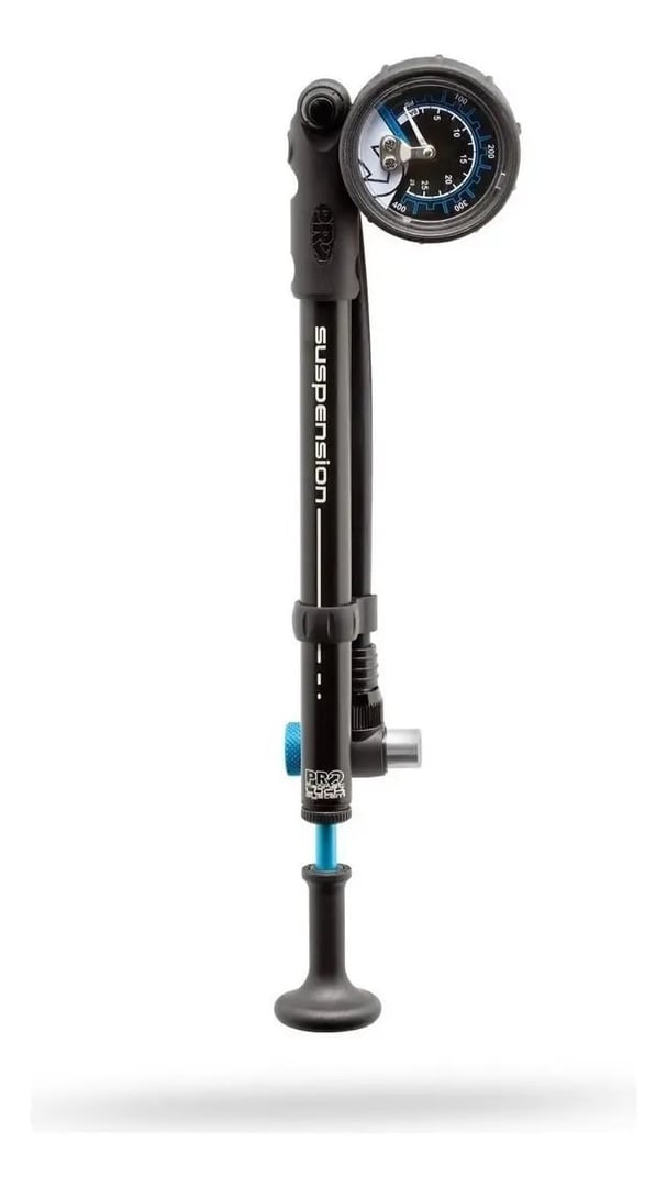 Bomba de Ar Manual Pro Shimano Performance com Manômetro 400PSI