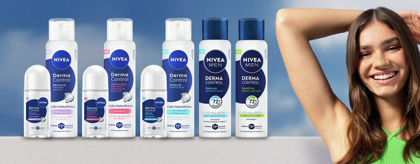Nova linha NIVEA Derma Control
