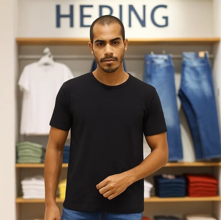 Camiseta Hering Slim Básica Masculina