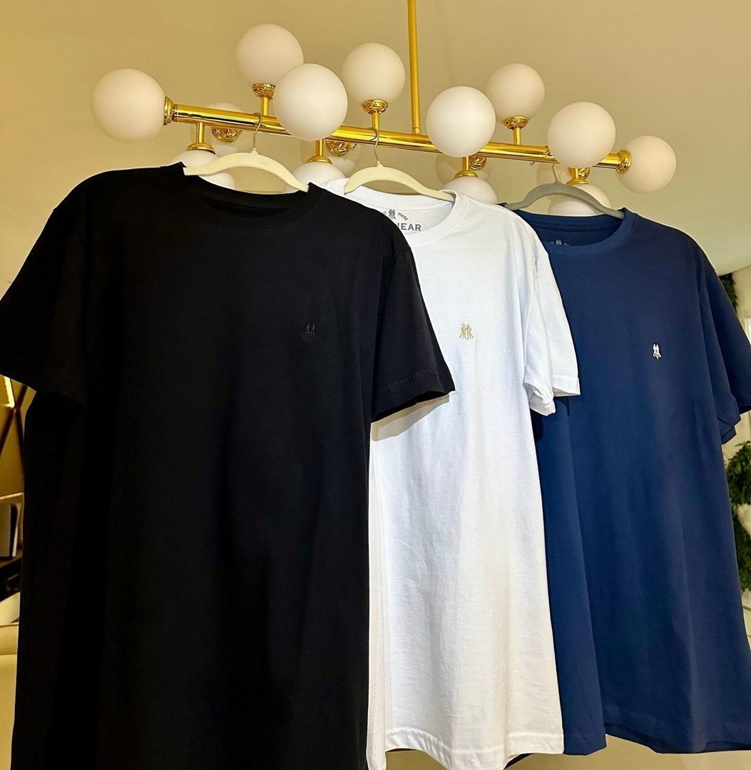Kit 3 Camisetas Masculinas Polo Wear Sortido 1 G Lisa