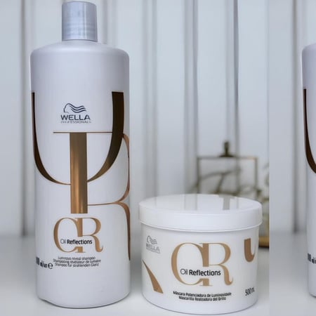 Kit Wella Oil Reflections - Sh 1l + Másc 500 Ml
