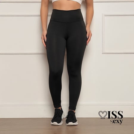 Calça Legging Modeladora Roupa De Academia Cintura Alta