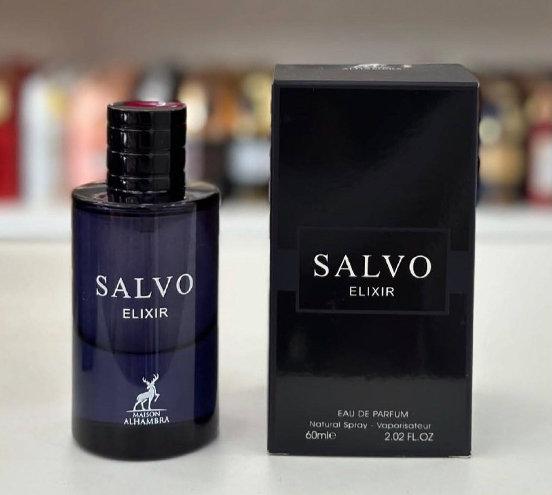 Perfume Salvo ELIXIR Maison Alhambra Original 60ml