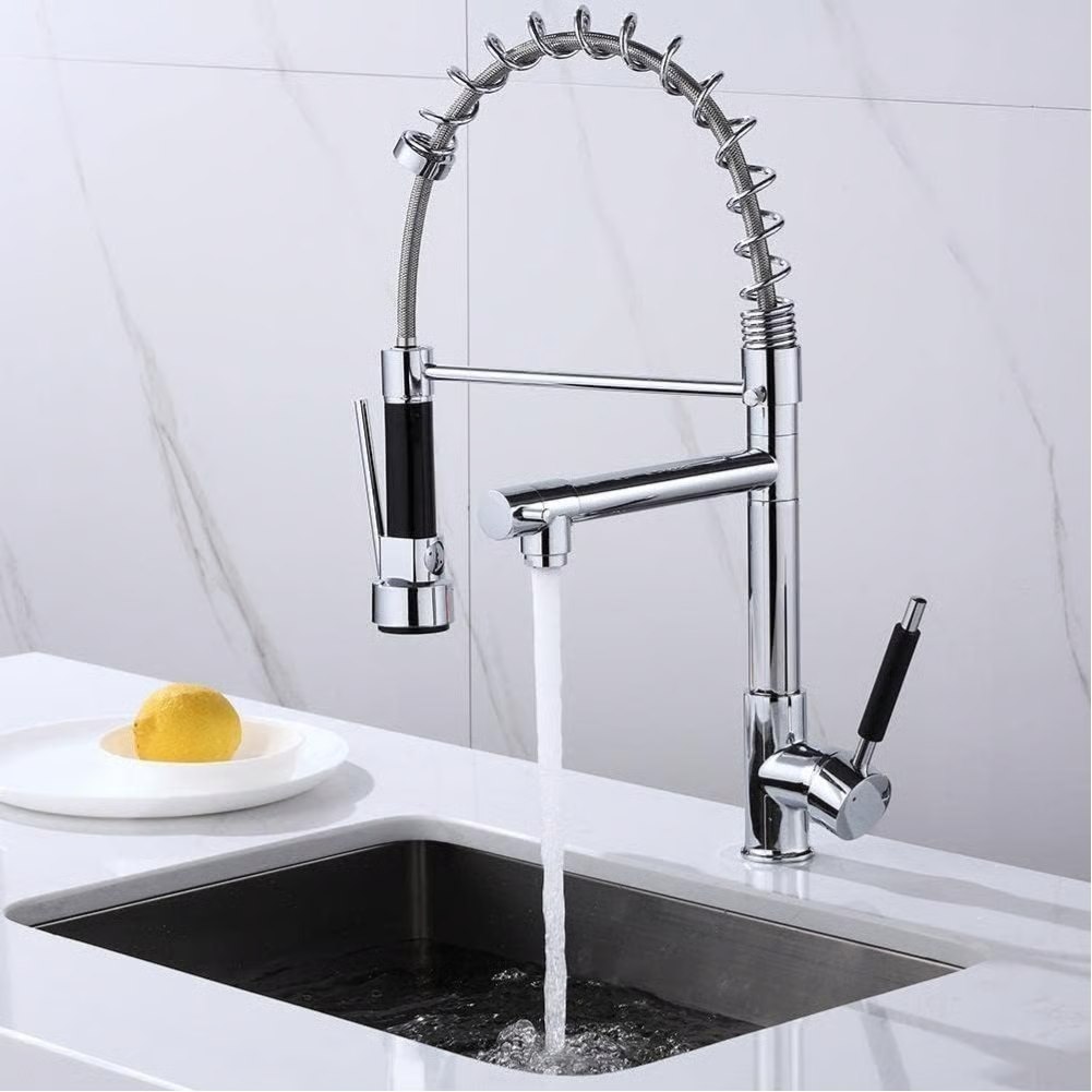 🤓Torneira Gourmet 50cm com Misturador Monocomando Cromada de Bancada Belcca TGM50C-BZ