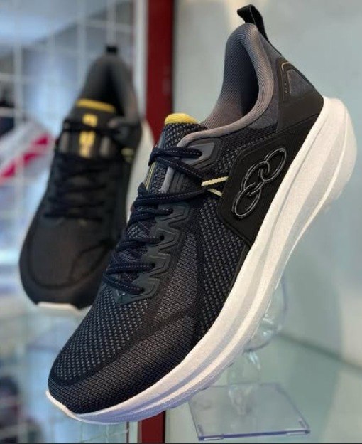 Tênis Masculino Zex 2 Olympikus Chumbo/preto Lisa 42 Br
