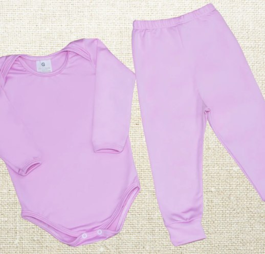 Kit 3 Conjuntos Térmicos Bebê Menino ou Menina Para Inverno - Tam. RN/P/M/G