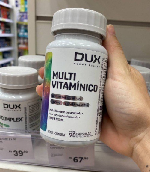 Dux Nutrition Multivitamínico - Pote 90 Cápsulas