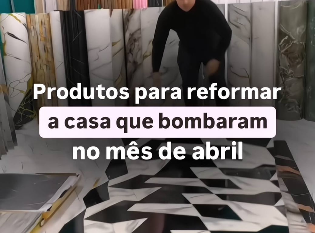 Produtos para reformar a casa que bombaram do mês de abril