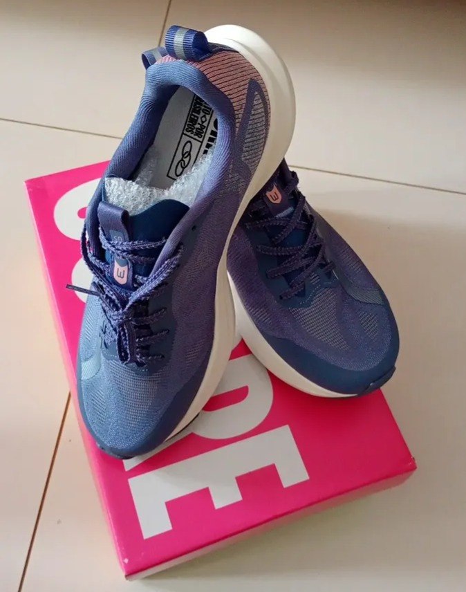 Tênis De Corrida Masculino Corre Vento 3 Olympikus Pto/ch Liso 42 Br