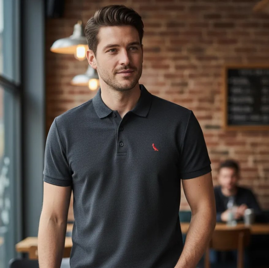 Camisa Polo Reserva Pica Pau Vermelho Branco N/a G Lisa